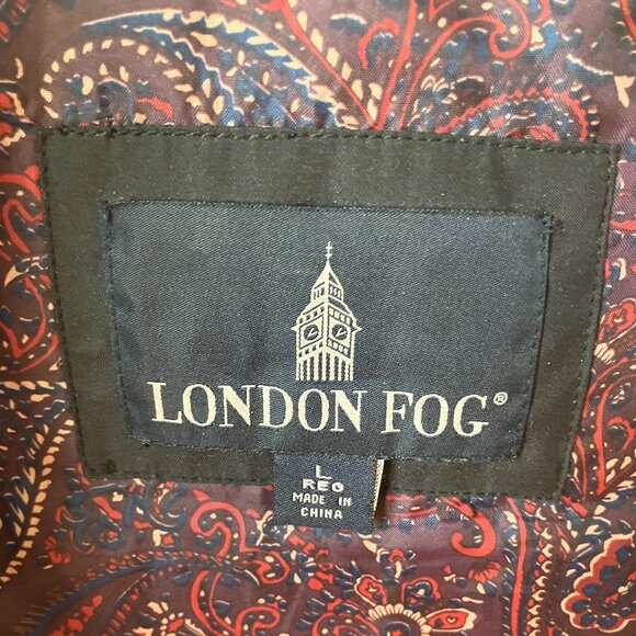 London Fog Trench Coat - Picture 2 of 3